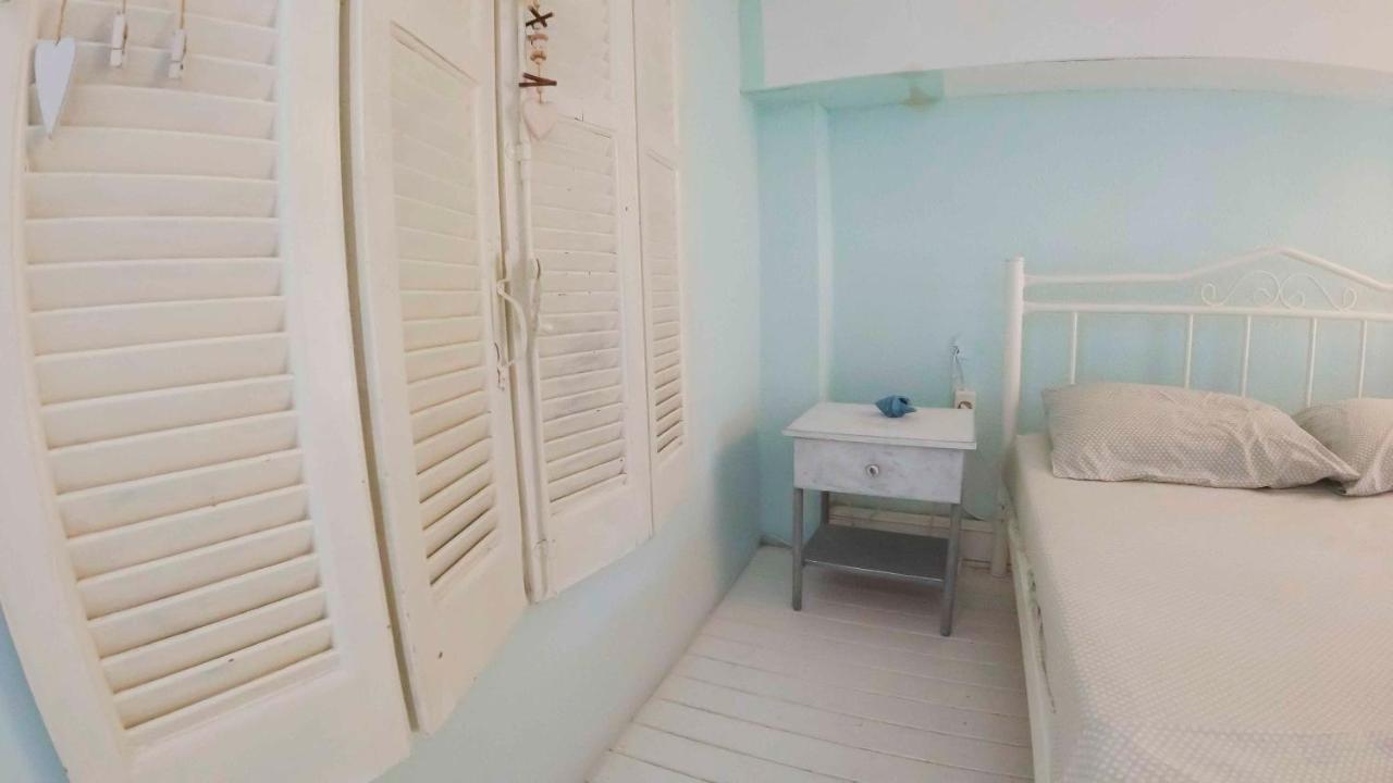 Modern Apartment 100M. From The Sea Skála Foúrkas المظهر الخارجي الصورة